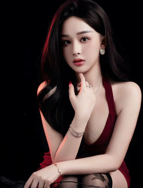 18K  Chanel Circle Diamond Earrings